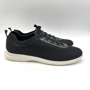 Aravon Womens Size 10 PC Mesh‎ Bungee Black Knit Casual Comfort Sneakers Shoes
